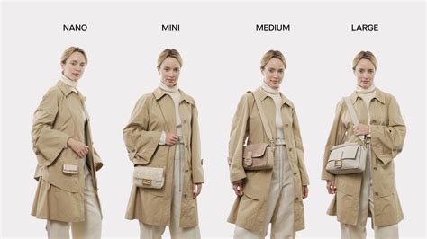 fendi be baguette bag|Fendi size chart.